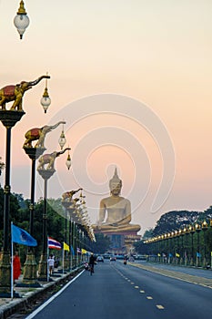 Big buddha at Singburi Thailand
