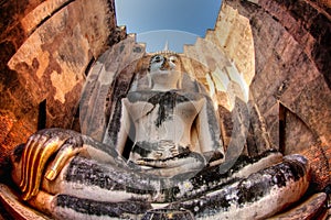 Big Buddha at Srichum Temple photo