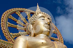 Big Buddha statue in island Koh Samui, Thailand