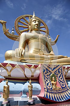 Big buddha statue koh samui island thailand