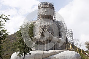 Big Buddha Statue Under Constructio