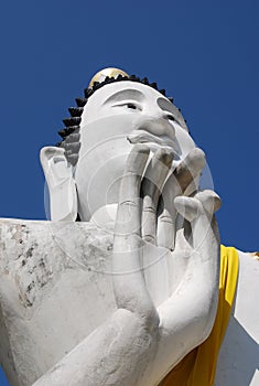 Big Buddha Statue  Wat Koh Samet Temple. Koh Samet Thailand