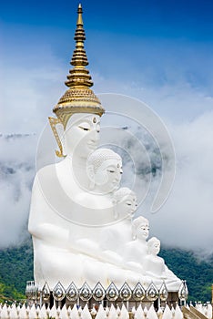 Big Buddha statue at Wat Phra Thart Pha Son Kaew