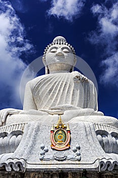 Big Buddha at sunny morning in Phuket, Thailand