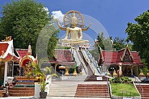 Big buddha temple ko samui thailand