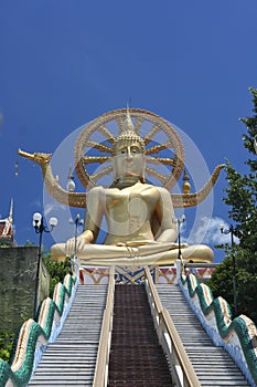Big buddha temple ko samui thailand