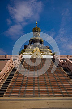 Big Buddha at Traiphum temple.