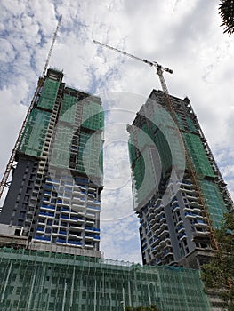 the big building that still under construction