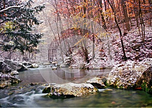 The big canyon of Crimea photo