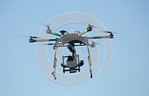 Big Carbon Drone dslr dji summer in the air