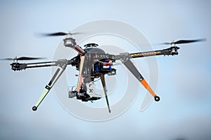 Big Carbon Drone dslr dji summer in the air