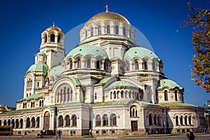 Big cathedral in Sofia