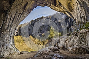 Big cave with amazing colors