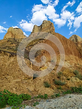 Big cave canyon in the Kherson region