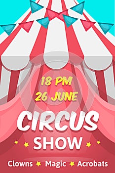 Big Circus Announcement Poster