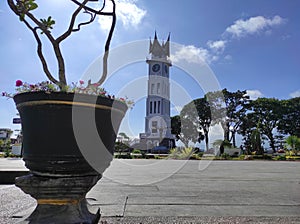 the big clock in Bukittinggi