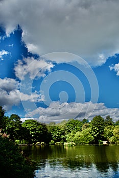 Big cloud and the sunlight at Smiths Pool