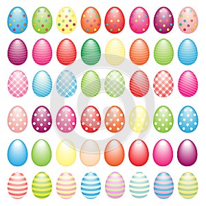 Big collection of Easter eggs