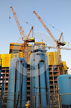 Big construction site