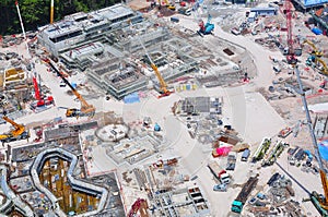 Big construction site