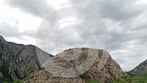 Big Cottonwood Canyon Canyon Outcrops