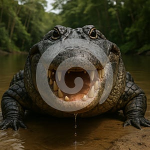 AI generated image of a Big Croc