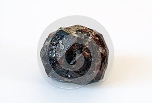 Big crystal of garnet-almandine