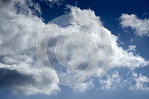 Big cumulonimbus clouds