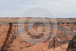 Big dam brige at Lake Powell, Arizona