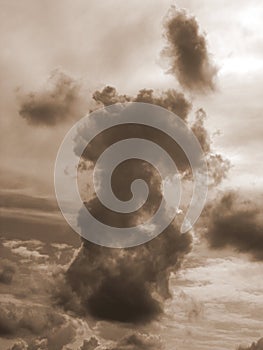 Big dark cloud from a dream