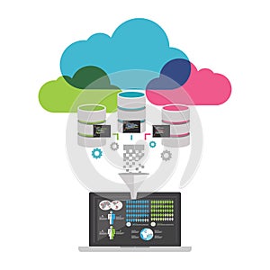 Big data analysis. Data mining concept