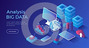 Big Data Analysis. Storage, Machine learning algorithms, Analyzing, Distribution Information, Reporting for optimization.