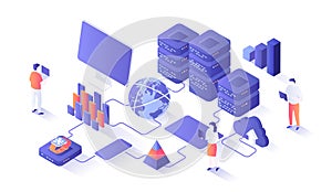 Big Data Analysis. Storage, Machine learning algorithms, Analyzing, Distribution Information, Reporting for optimization.