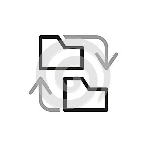 Big data analysis thin line icon. Data processing outline pictograms for website and mobile app GUI. Digital analytics simple UI,