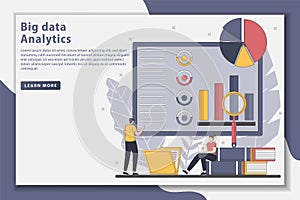 Modern flat style design illustration