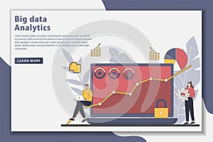 Modern flat style design illustration