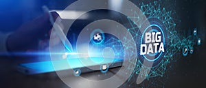 Big Data Analytics and Processing Visualization on Mobile Interface with Digital Network Elements