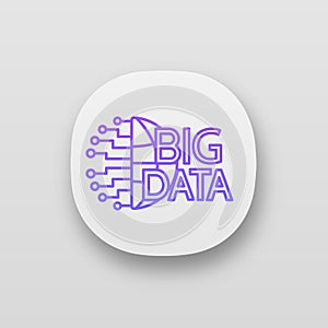 Big data app icon