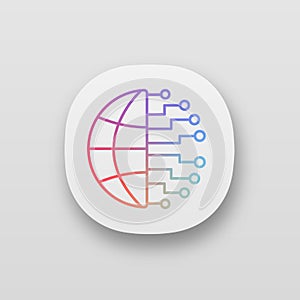 Big data app icon