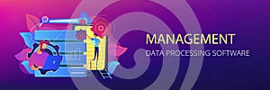Big data applications header banner.