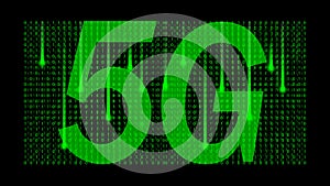 Big data binary code flow through 5g mobile networking