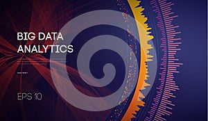 Big Data. Business inteligence technology background. Binary code algorithms deep learning virtual reality analysis
