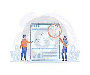 Big Data and Cloud Computing, Business characters using remote servers
