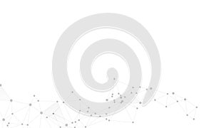 Big data cloud scientific concept.