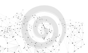 Big data cloud scientific concept.