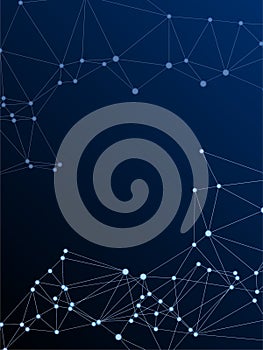 Big data cloud scientific concept.