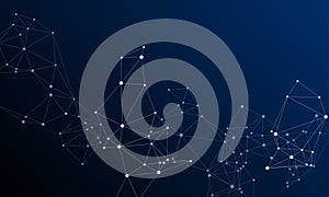 Big data cloud scientific concept.