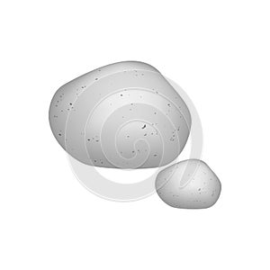 Big data cloud technology logo. CLoud data management vector logo