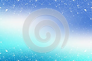 Big data complex. Graphic abstract background communication. Perspective backdrop of depth. Minimal array with compounds