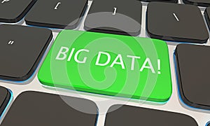 Big Data Computer Keyboard